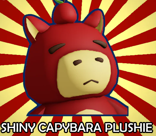 Capybara plushie